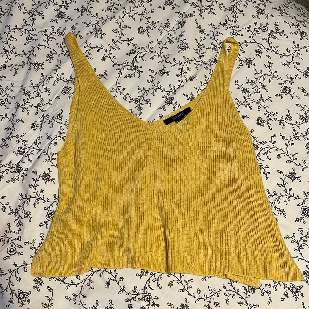 Forever 21 knit crop top